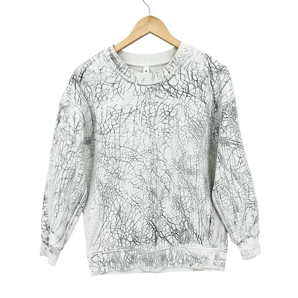 LULULEMON Sweatshirt Perfectly Oversized Crew Thread Dye - Picture 1 of 7